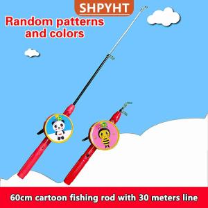 [COD] SHPYHT SPORTS Kite Miniature Fishing Rod New Dynamic Kite Accessories Retractable Belt Reverse Handbrake Fishing Rod