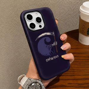 Fashion C-CarharTT Phone Case For iPhone 17 16 15 14 13 12 11 Pro Max Air 2-in-1 Dual-Layer Back Shockproof Cover