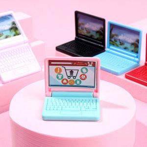 MIRACLE HOME STORE 1:12 Mini DIY Accessories Doll House Dollhouse Decor Computer Miniature Dollhouse Miniature Simulation Laptop Dollhouse Computer Dollhouse Furniture