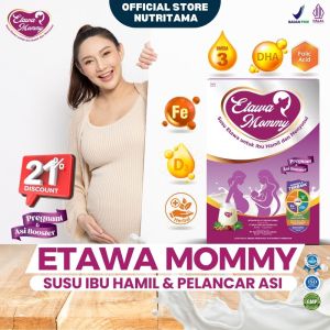Etawamommy Susu Memperbanyak  ASI untuk ibu Menyusui paket 1 box kemasan 250gram