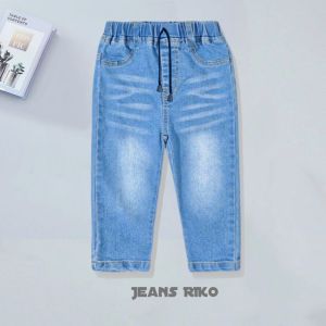 Celana Jeans Jins Anak Laki Laki Cowok Usia 2 3 4 5 6 7 8 9 Tahun RIKO