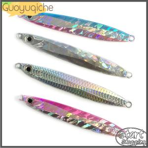 【Guoyuqiche】 1 Pieces Metal Lure Fishing Spoon Freshwater Fishing Hard LureSliceJigBait Spoon Fishing Tackle Metal Jigging