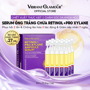 VIBRANT GLAMOUR Retinol Serum Chống lão hóa Giảm nếp nhăn Sửa chữa ổn định & Làm mịn Tăng cường rạng rỡ & Dưỡng ẩm