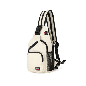 GStar Pure Color Multipurpose Backpack for Women Korean Style Travel Bagpack with Portable Earphone Hole Oxford Cloth Ultra Light Student School Bag Sling Bag