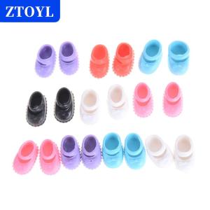 [COD]🔥🔥🔥ZTOYL 5Pairs 12cm Doll Shoes Accessories Kelly Doll Confused Doll Shoes Kids Gift Toy