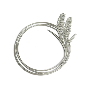 Metal Die Cuts Wheat Wreath Cutting Dies Embossing Stencils Molds for Scrapbooking Album Photo Journal Decorations