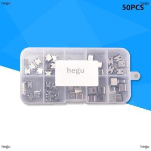 [COD] hegu 100 cái hộp 10 mô hình Type-C USB Sạc Dock kết nối mix 6pin và 16pin sử dụng cho điện thoại và sửa chữa sản phẩm kỹ thuật số Kit