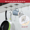 Móc thép dán tường, móc dán tường inox chịu lực 5kg, miếng dán tráng bạc siêu dính, móc dán chịu lực loại tốt, móc treo đồ 1 chân siêu chắc. 