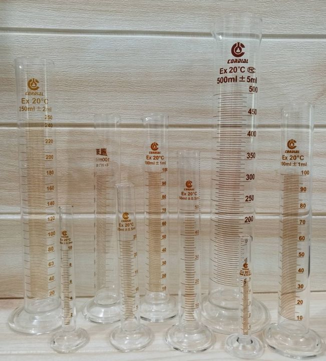 250ml Graduated Measuring Cylinder Borosilicate Lazada Ph 5607