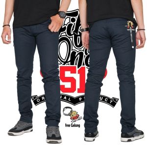 CELANA PRIA CHINO Slim fit Panjang Pria Kerja kantor Santai Liburan Cowok Fifteen Denim distro bandung MURAH TERLARIS