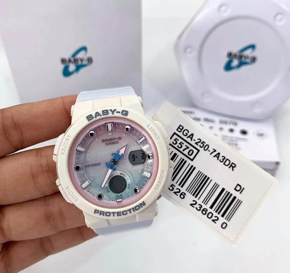 OFFICIAL WARRANTY) Casio Baby-G BGA-250-7A3 Beach Traveler Series