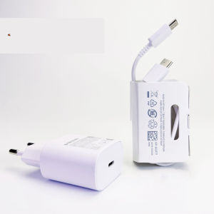 Cốc bộ Củ 25W Gíup Sạc Nhanh Chuẩn C to C Dùng Cho SS Có Hai Màu ( Trắng Đen ) - Bảo Hành 1 Đổi 1