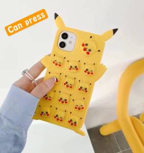 Pokemon Pikachu cartoon silicon case For iPhone 6s 6plus 6splus iPhone 7 7G 7plus iphone 8 8G 8plus iphone X XS XR XsMax iPhone 11 pro max 12 pro max