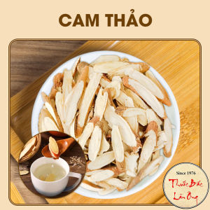 Cam thảo khô thái lát 500g (Trà cam thảo giải nhiệt dưỡng nhan)
