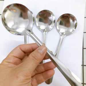 Muỗng Thìa ăn cơm ăn canhăn phởăn súp sâu cán dài