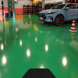 Outdoor floor paint multicolor wearresistant waterproof coating glossy waterborne