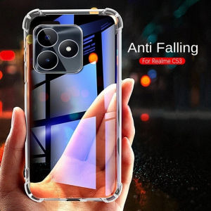 Case Samsung M35 5G Transparent Phone Casing For Samsung Galaxy M35 M15 M55 A55 A35 S24 S23 Ultra 4G 5G Shockproof TPU Air Bag Anti-Fall Soft Anti-fall Protection Case Back Cover