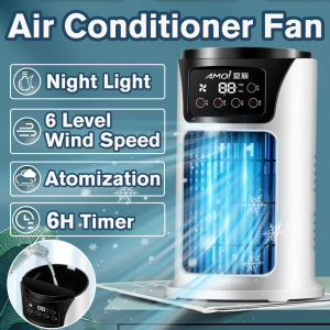 Super Cool Water Air Conditioner Fan Portable Air Cooler Fan Water Cooling Fan Air Cooler USB for Home Room Office