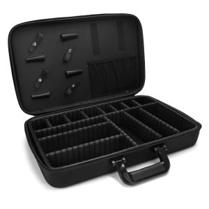 Spot#Multifunctional hairdressing tool storage  barber shop salon multi-compartment waterproof tool  with makeup beauty handbag Oxford cloth partition storage makeup