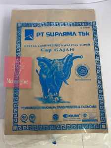 KERTAS PEMBUNGKUS NASI/KERTAS NASI UDUK/KERTAS WARTEG MEREK GAJAH ISI 250 LEMBAR TERMURAH