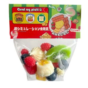 JDTYJDT Cá hồi Đồ chơi ép trái cây mô phỏng Đồ chơi cảm giác Cơm viên Đồ chơi giảm căng thẳng Dễ thương TPR Đồ chơi giảm căng thẳng hoạt hình Đồ chơi vui nhộn