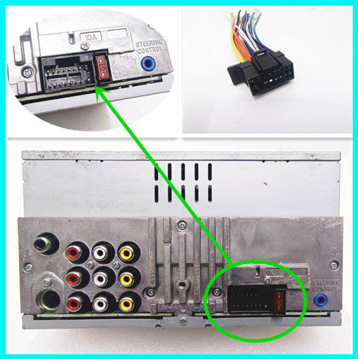 Sony car stereo store 16 pin connector