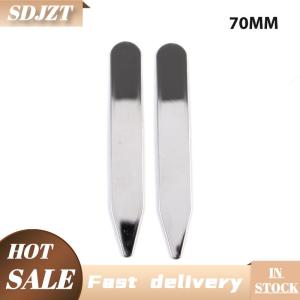 SDJZT 2 chiếc vòng cổ bằng thép không gỉ giữ xương cho áo sơ mi trang sức tiệc tùng công sở