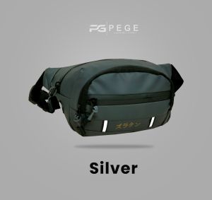 Tas Pria Selempang PEGE Paxton Bahan Bimo Waterproof Antiair Slempang bahu Model Kasual - PG 8974