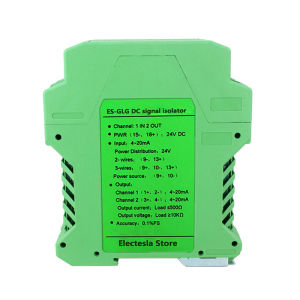 Analog DC Signal Isolation Transmitter Current Voltage Sensor Multi-input Multi-output 0-10V 4-20mA 0-5V Signal Isolator