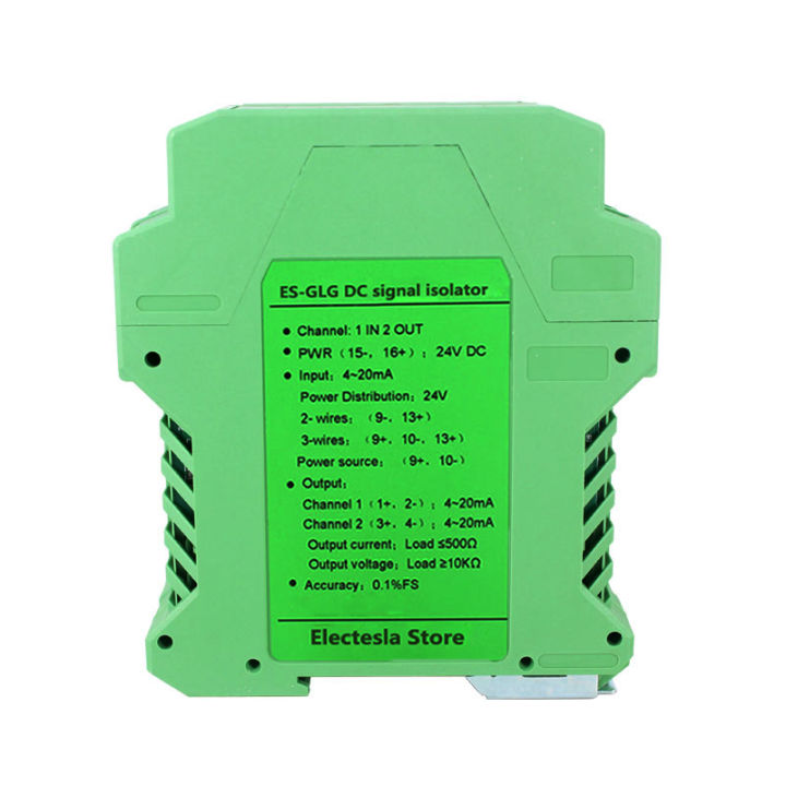 Analog dc signal isolation transmitter current voltage sensor multi
