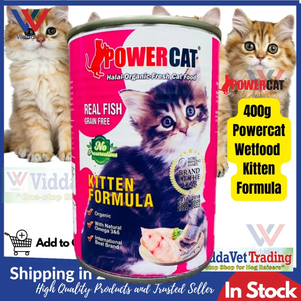 400g Powercat wetfood kitten formula power cat food powercat wet