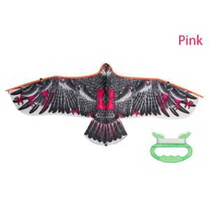 SWIFTTIDE Outdoor Sports 30 Meter Kite Line DIY Family Trips Toy 1.1m Kite Flying Bird Flat Eagle