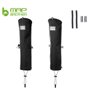 MAP BROTHER  Trekking Poles DIY Storage Bag Waterproof and Lightweight Not Easily Deformed Suitable for Running Hydration Vest
