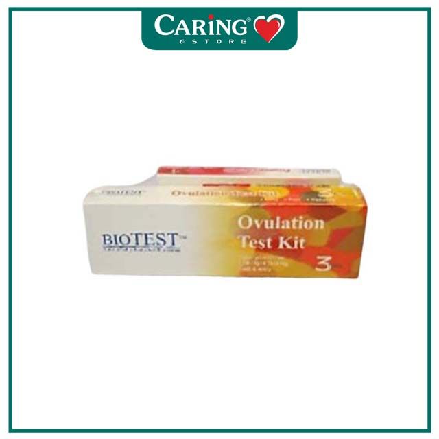 BIOTEST OVULATION TEST KIT 3S FREE PREGNANCY TEST 1S Lazada