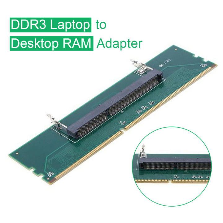 Adapter Dimm Ram Ddr3 UnVug DDR3 Laptop SODIMM To Desktop PC