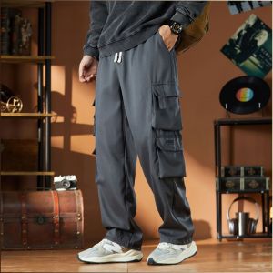 Workwear Pants Soft and Lightweight Pants Multi-pocket Workwear Comfort Durable Straight Washable