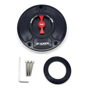 เหมาะสำหรับฮอนด้า CBR150R ดัดแปลงอลูมิเนียมโลหะผสมที่แหลมคม-ถอดฝาปิดถังน้ำมันล็อกอย่างรวดเร็วฝาปิดถังน้ำมันแบบเปิด