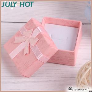 [JULYHOT] กล่องจัดระเบียบเครื่องประดับ10ชิ้น เซ็ตกล่องของขวัญกล่องบรรจุภัณฑ์กระดาษแหวนสร้อยคอต่างหู