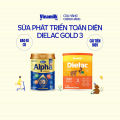 Sữa bột Vinamilk Dielac Alpha IQ Gold 4 sữa non 850g (Mới). 