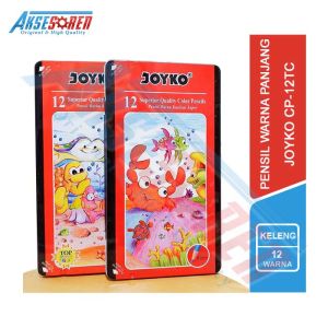 Pensil Warna Joyko [CP-24TC] / Alat Tulis Gambar Pencil Colour [24 pcs] Box Kaleng