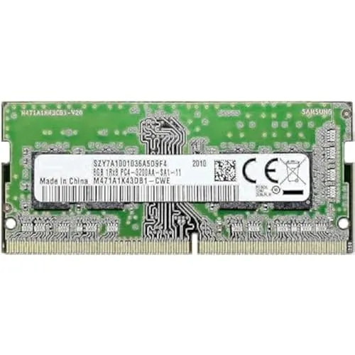 Samsung 8GB DDR4 3200MHz SODIMM PC4-25600 CL22 1Rx8 260-pin