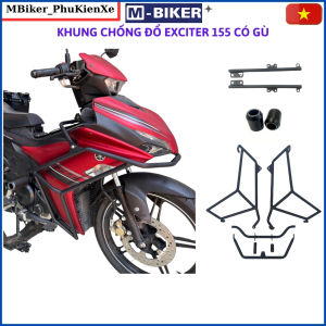 Phụ kiện exciter_ Chống đổ exciter 155 khung chống đổ exciter phụ kiện xe máy_ MBiker