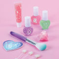 Make It Real Light-up Cosmetic Studio (2508) Safety Non-Toxic Makeup Kit Teen Kids Makeup Set for Girls Eyeshadow Water-Based Nail Polish Lip Gloss Makeup Brush. 