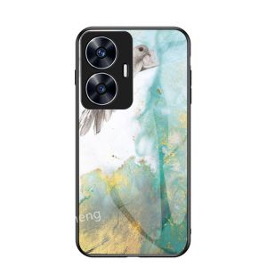 Realme C55 C53 C51 5G 2023 Bất Me Đá Cẩm Thạch vỏ điện thoại kính cường lực Gradient kính cường lực Vỏ Cứng Chống Sốc Bìa