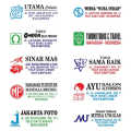 Stempel persegi Perusahaan, logo, nama tandatangan, lunas stample flash stemple praktis, stampel onlineshop. 