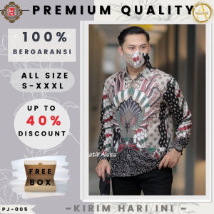 Batik Pria Batik Pria Lengan Panjang Batik Pria Premium Kemeja Batik Pria Lengan Panjang Kemeja Batik Pria Premium Batik Pria Moderen Batik Cowok Moderen Batik Pria 2022 Kemeja Batik Laki-laki Kemeja Batik Pria 2022 Batik Aluna PJ-005