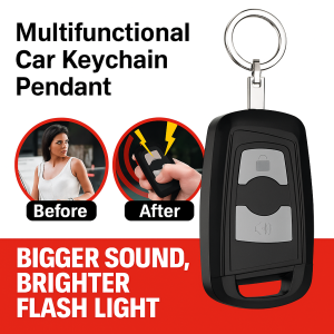 Multifunctional Car Keychain Pendant Keychain Integrated Car Key Adapter Ring Type Self Defense Jewelry多功能车钥匙扣挂件