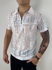 THỜI TRANG HÈ CÙNG ÁO CỔ TRỤ LƯỚI TAY NGẮN NAM ĐỘC QUYỀN CỦA QCSHOP AT07AT08