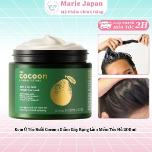 Kem Ủ Tóc Bưởi Cocoon Giảm Gãy Rụng Làm Mềm Tóc Hủ 200ml