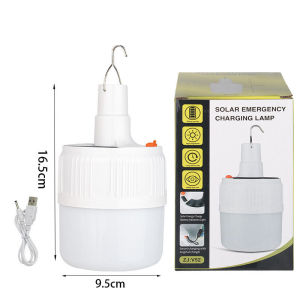 Bóng đèn năng lượng mặt trời tích điện siêu sáng kèm remote điều khiển Bóng đèn LED siêu sáng có điều khiển từ xa chiếu 360 độ - BUM STORE